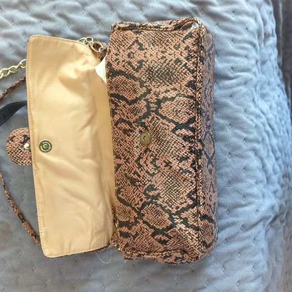 Snake skin shoulder bag - Picture 2 of 4
